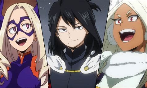 my hero academia characters female|More.